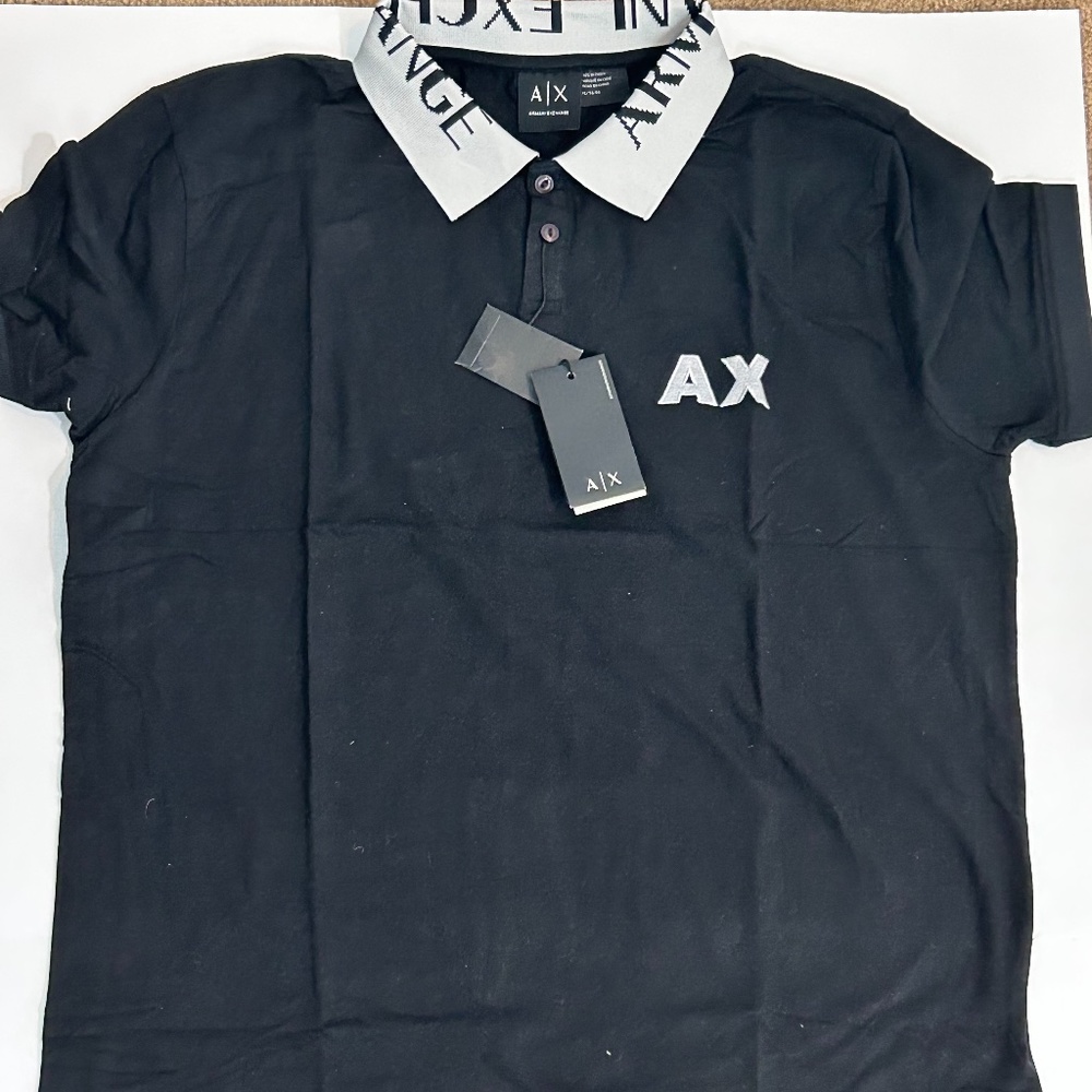 A|X Armani Exchange Men's Regular-Fit Polo